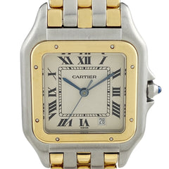 レディース 腕時計 カルティエ パンテールMM 3ロウ W25028B8 SS YG クォーツ レディース 中古 wtcbb