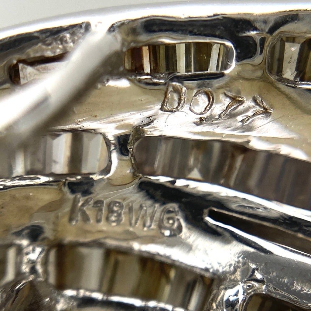 メレダイヤ ペンダントトップ WG ホワイトゴールド ペンダントトップ K18 WG ダイヤモンド レディース 【中古】nbjwl