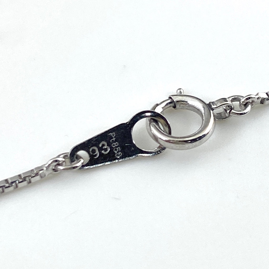 メレダイヤ デザインネックレス プラチナ ペンダント ネックレス Pt850 ダイヤモンド レディース 【中古】nbjwl