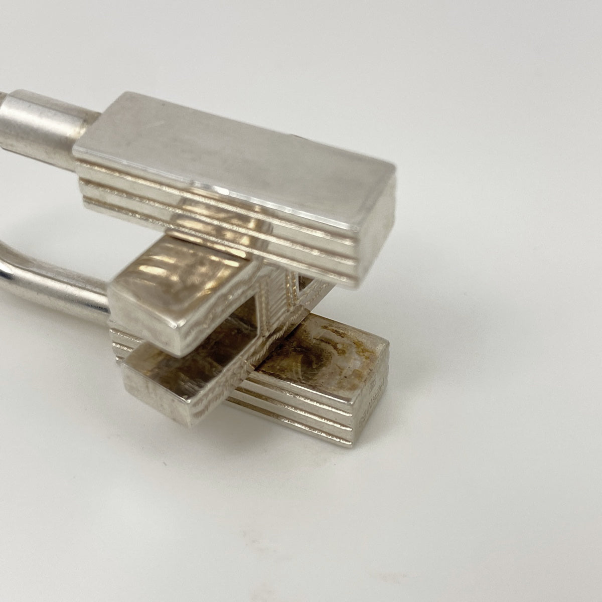 ❤お得なお品❤エルメス 地球カデナ シルバー金具 バッグチャーム ネックレスにも ❤お得なお品❤エルメス 地球カデナ シルバー金具 バッグ