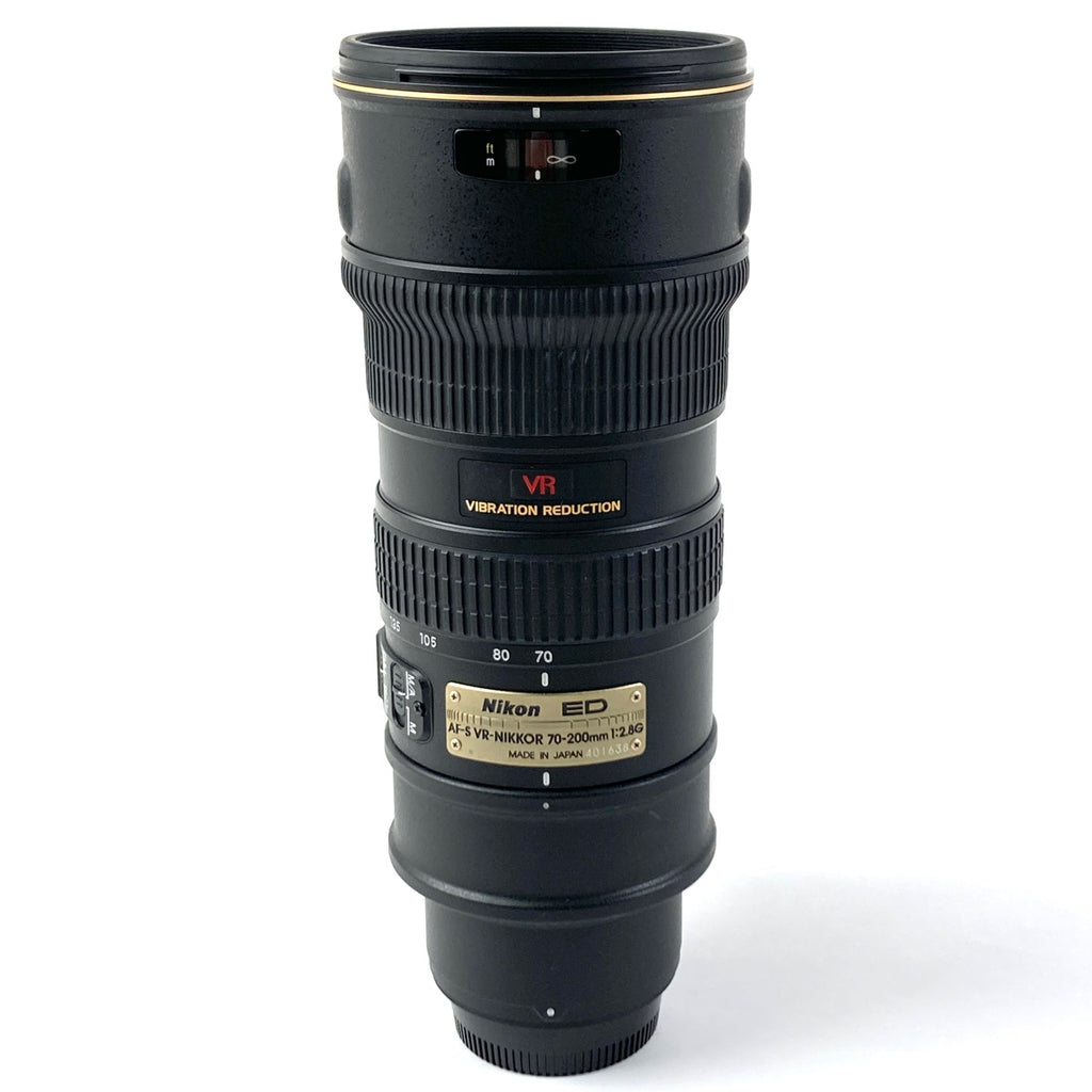 【在庫一掃】 ニコン Nikon AF-S VR-NIKKOR 70-200mm F2.8G ED ブラック 一眼カメラ用レンズ（オートフォーカス） 【中古】 cambb