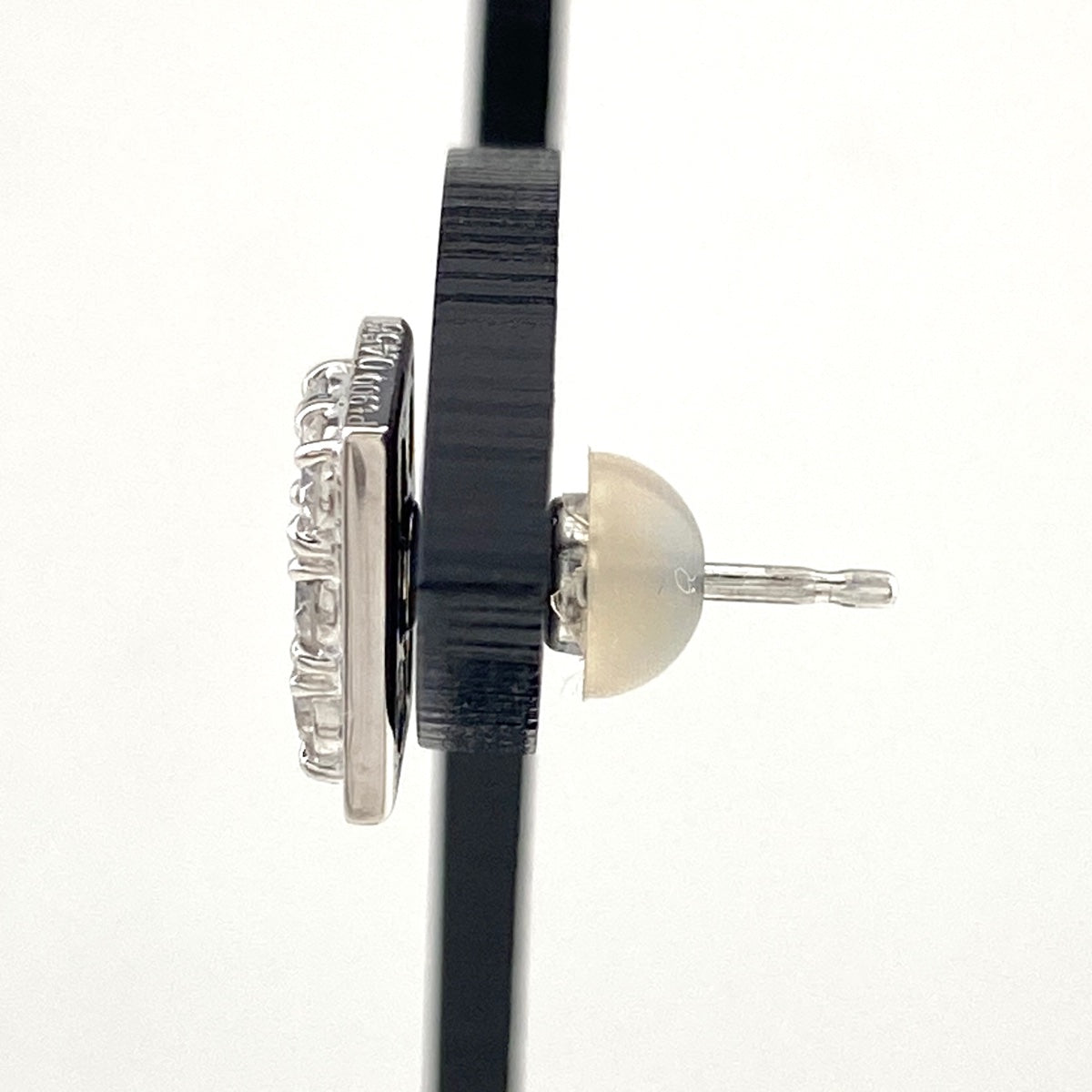 Pt900/Pt850 天然 アレキサンドライト 0.36ct ダイヤモンド 0.06