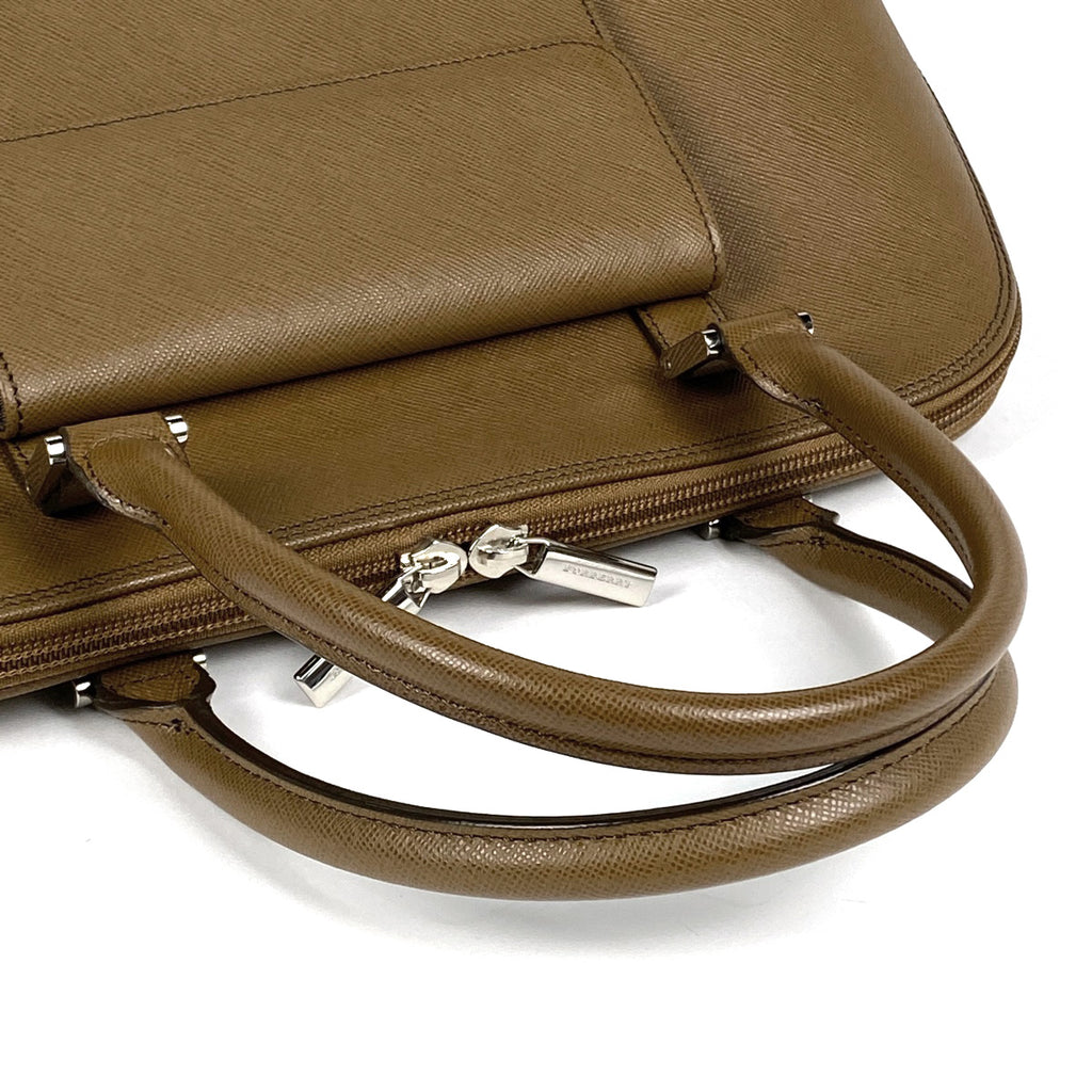 バーバリー ロゴ ハンドバッグ 手提げ ハンドバッグ レザー ブラウン レディース 【中古】brbag