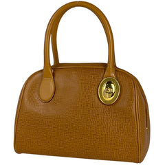 クリスチャンディオール ロゴ ハンドバッグ 2WAY ショルダーバッグ ハンドバッグ レザー ブラウン レディース 【中古】brbag