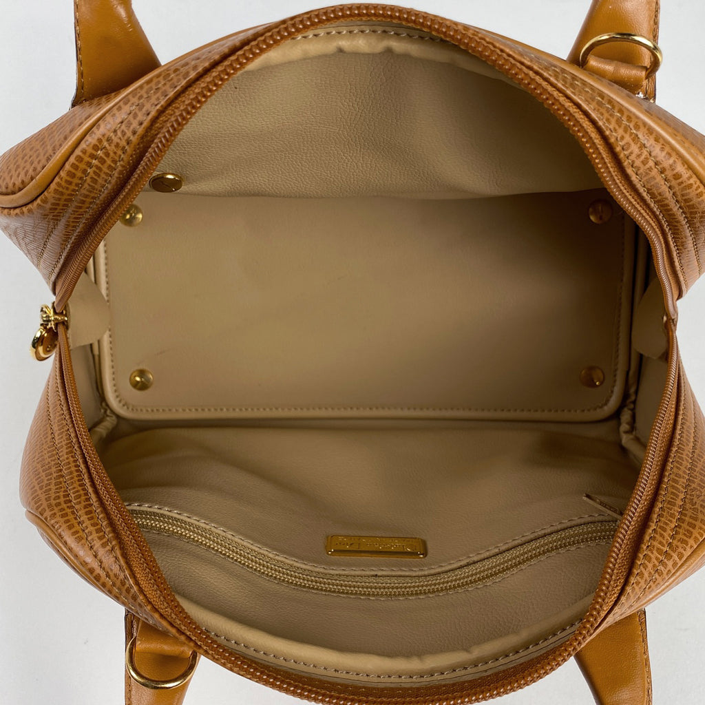 クリスチャンディオール ロゴ ハンドバッグ 2WAY ショルダーバッグ ハンドバッグ レザー ブラウン レディース 【中古】brbag