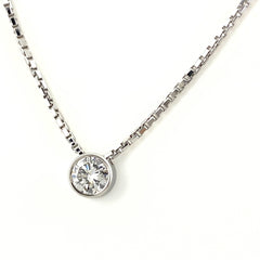 ダイヤモンド デザインネックレス プラチナ ペンダント ネックレス Pt850 ダイヤモンド レディース 【中古】nbjwl