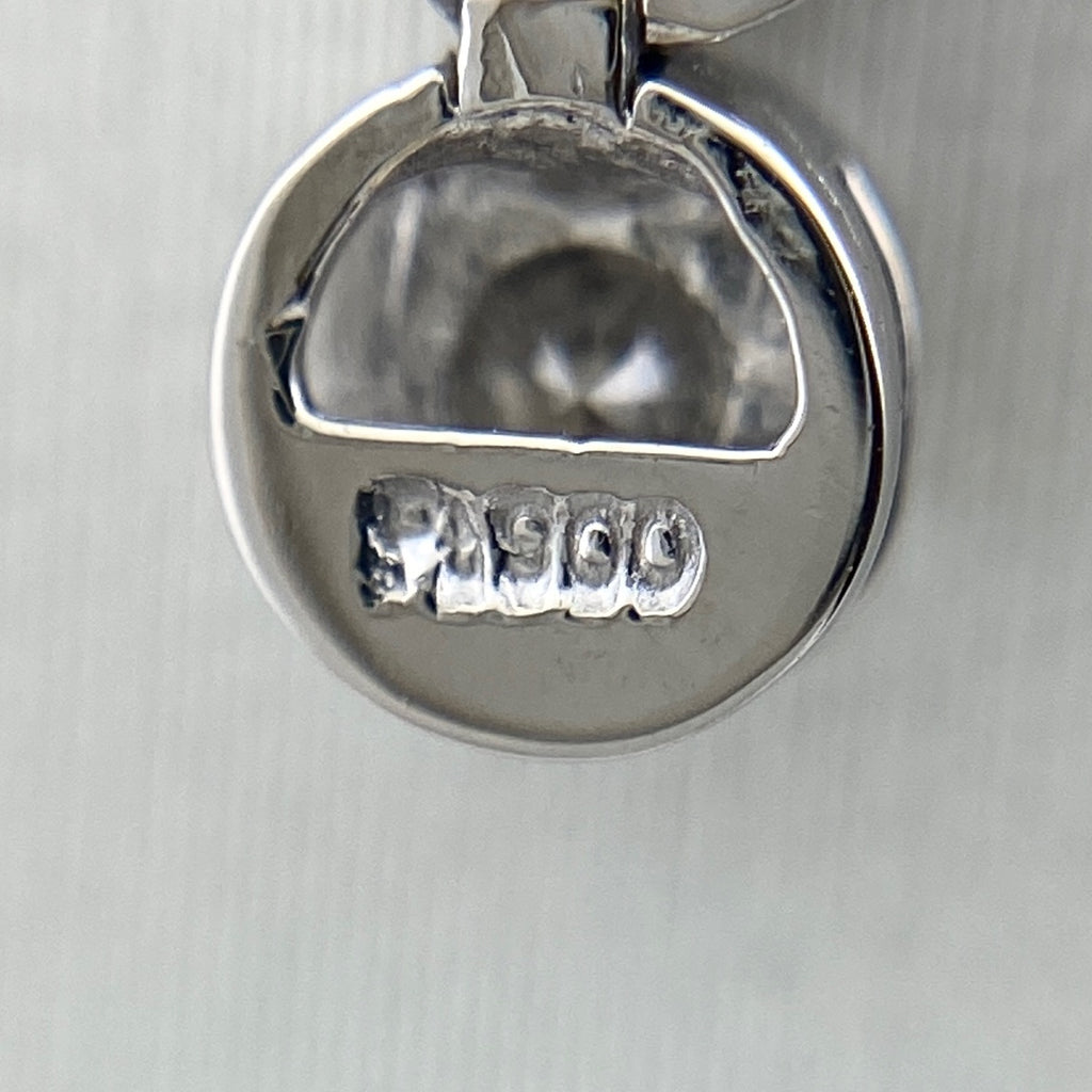 メレダイヤ デザインネックレス プラチナ ペンダント ネックレス Pt900 Pt850 ダイヤモンド レディース 【中古】nbjwl