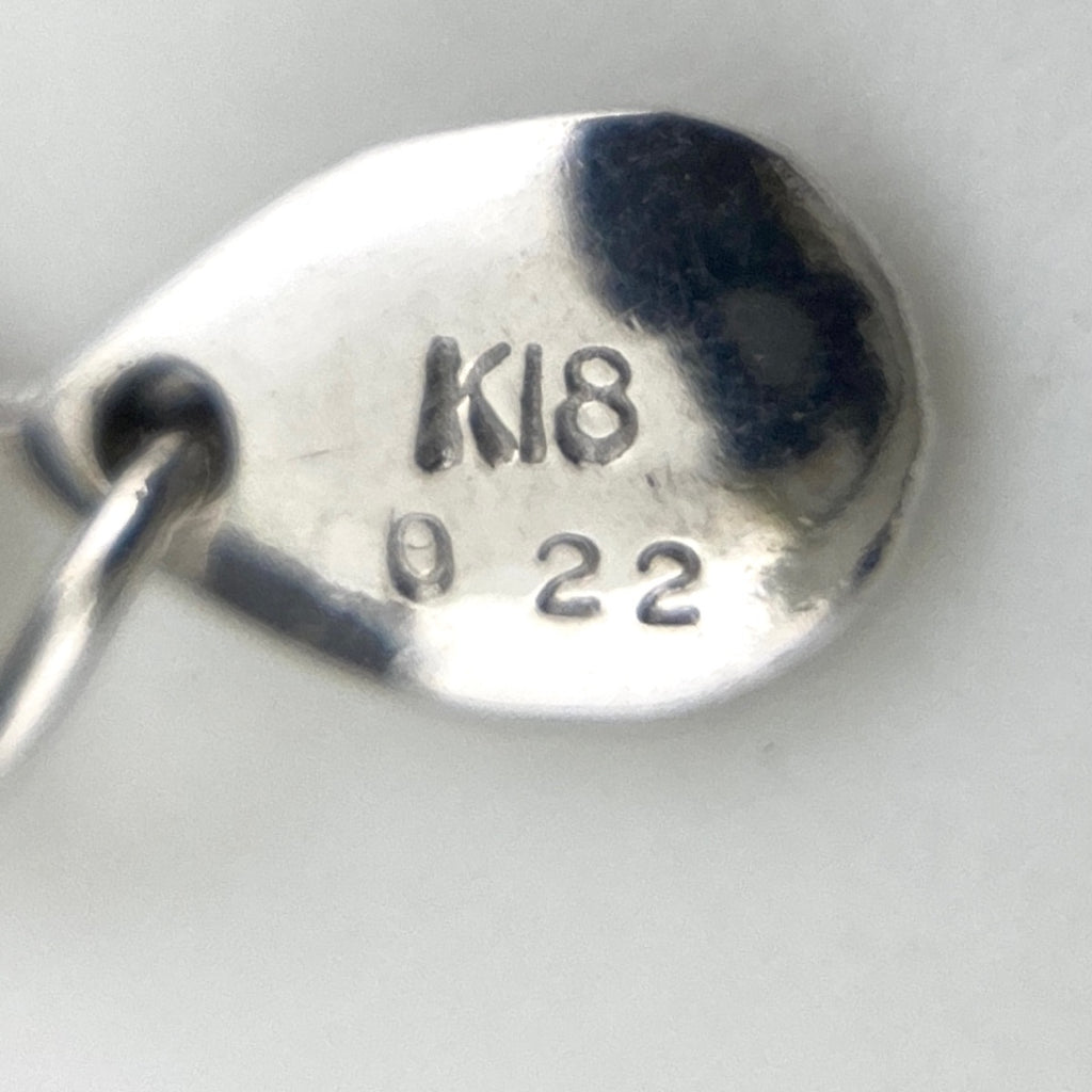 ヴァンドーム青山 メレダイヤ デザインブレスレット WG ホワイトゴールド 腕輪 ブレスレット K18 WG ダイヤモンド レディース 【中古】brjwl