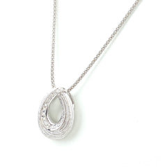 メレダイヤ デザインネックレス プラチナ ペンダント ネックレス Pt900 Pt850 ダイヤモンド レディース 【中古】nbjwl