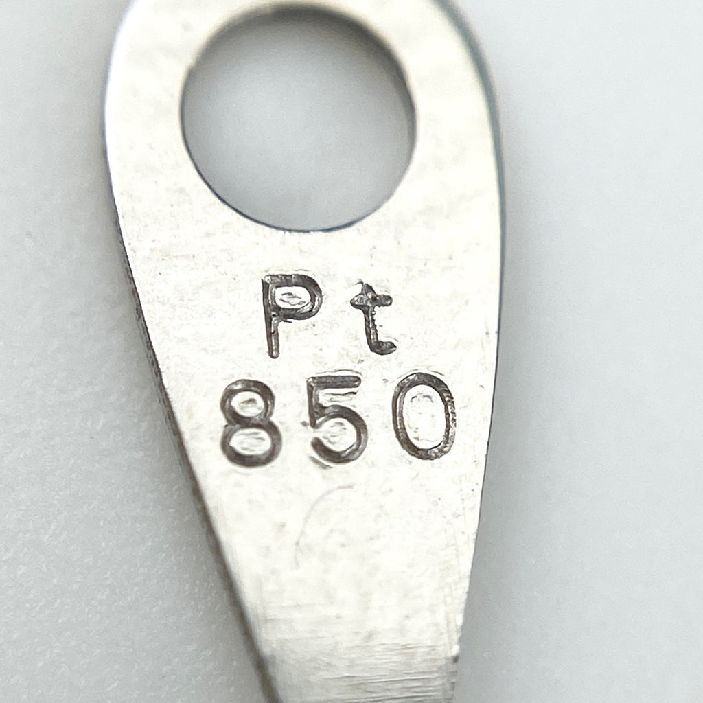メレダイヤ デザインネックレス プラチナ ペンダント ネックレス Pt900 Pt850 ダイヤモンド レディース 【中古】nbjwl
