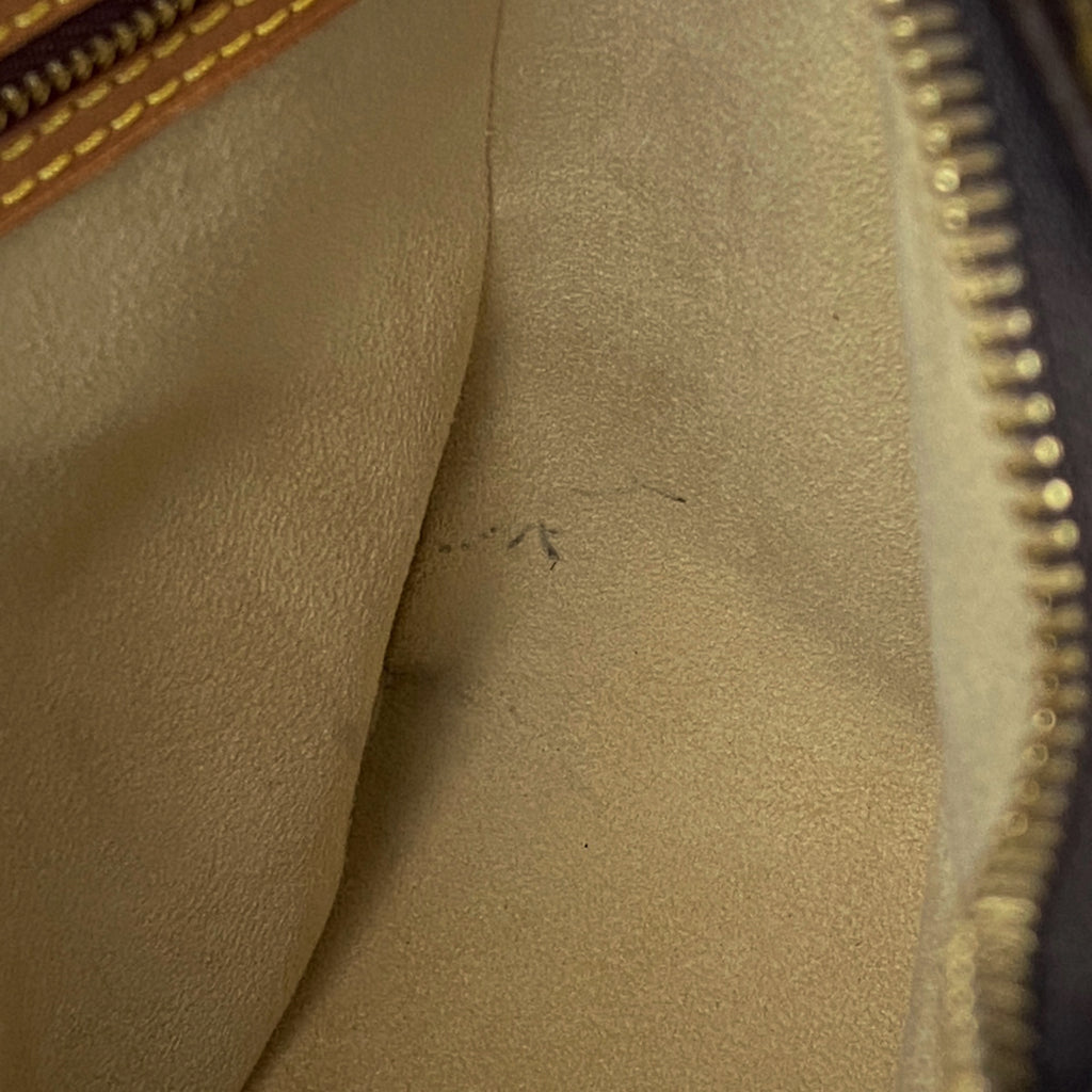 ルイ・ヴィトン ルーピング MM 肩掛け ワンショルダー ショルダーバッグ モノグラム ブラウン M51146 レディース 【中古】brbag