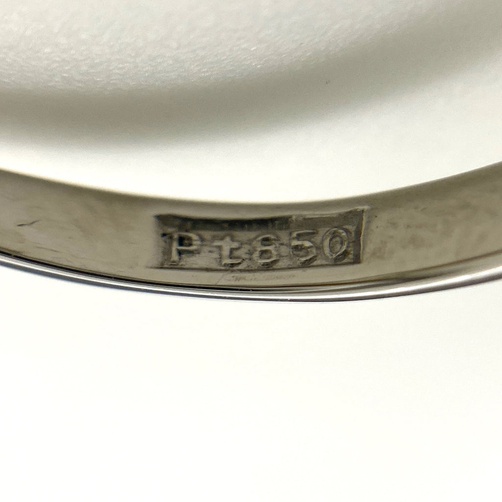 ダイヤモンド デザインリング プラチナ 指輪 リング 8.5号 Pt850 ダイヤモンド レディース 【中古】nbjwl