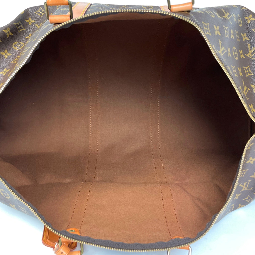ルイ・ヴィトン キーポル 60 ハンドバッグ 旅行 出張 ビジネス ボストンバッグ モノグラム ブラウン M41422 レディース 【中古】brbag