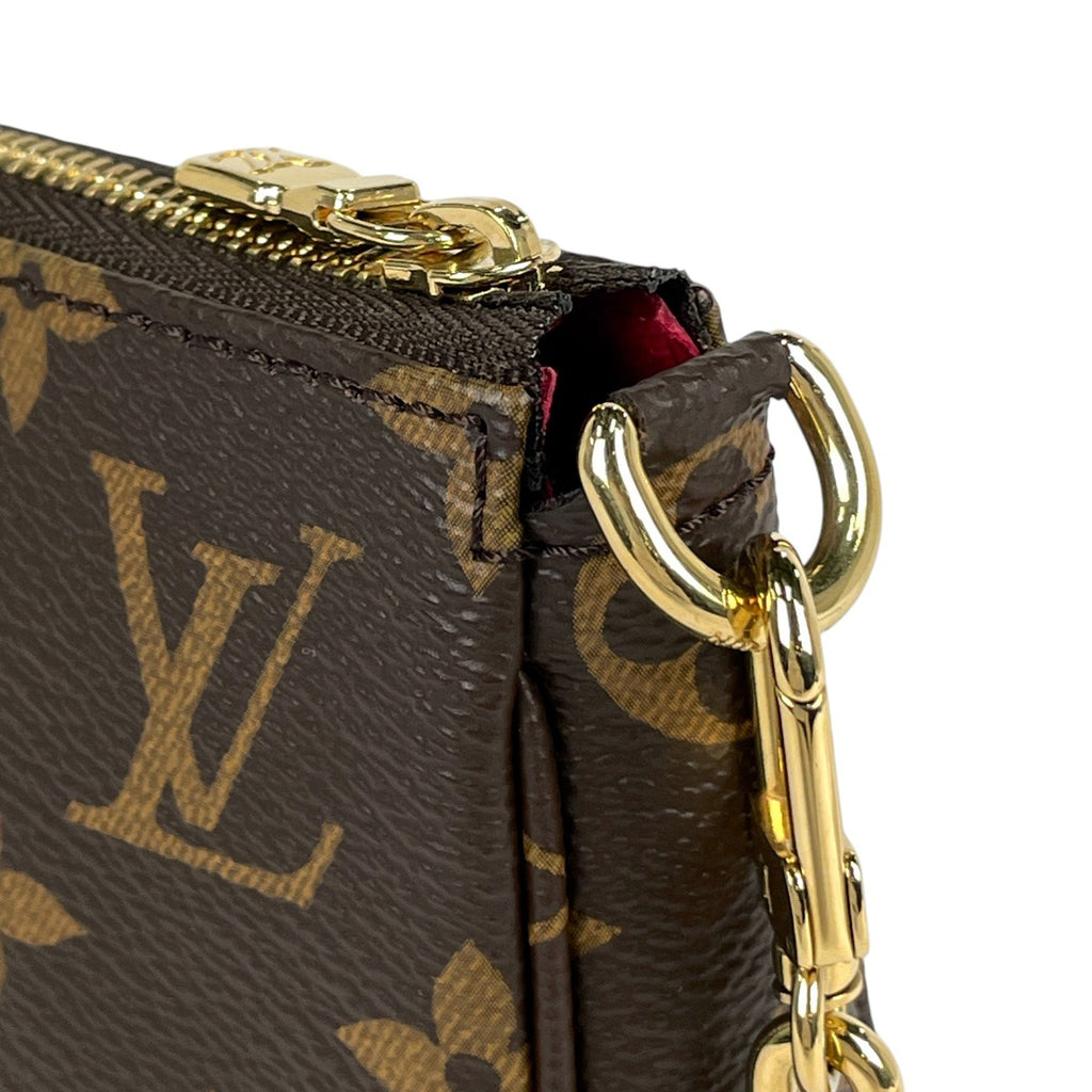 ルイ・ヴィトン LV x TM ポシェット アクセソワール 村上隆 アクセサリーポーチ モノグラムパンダ ブラウン M13440 レディース 【中古】brbag