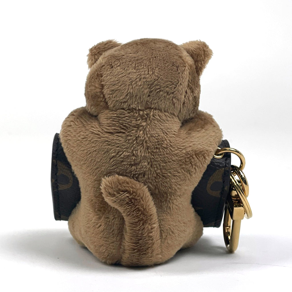 ルイ・ヴィトン バッグチャーム LV キュート モノグラム キーホルダー 猫 バッグチャーム モノグラム ブラウン M01561 【中古】brbag