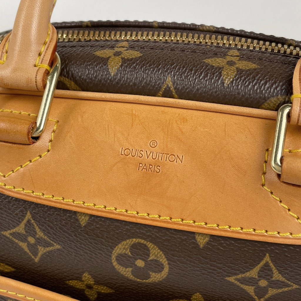 ルイ・ヴィトン トゥルーヴィル 手提げ ハンドバッグ モノグラム ブラウン M42228 レディース 【中古】brbag