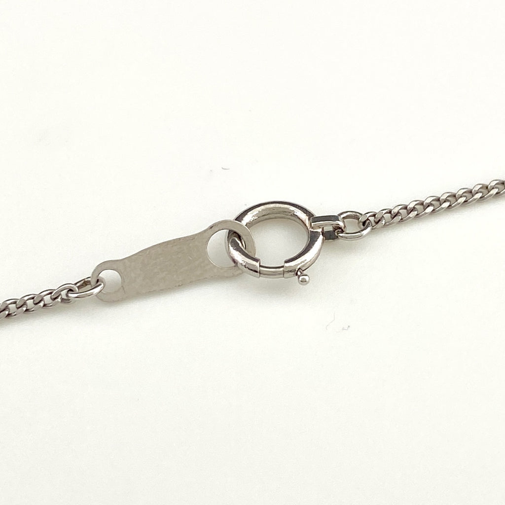 ダイヤモンド デザインネックレス プラチナ ペンダント ネックレス Pt850 ダイヤモンド レディース 【中古】nbjwl