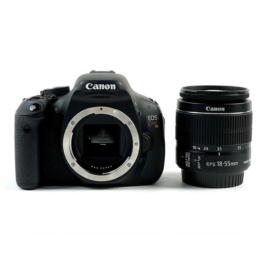 キヤノン Canon EOS Kiss X5 EF-S 18-55 IS II レンズキット デジタル 一眼レフカメラ 【中古】cambb