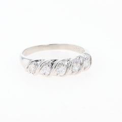 PT900 ダイヤモンド リング 10号 0.32CT レディース 中古 nbjwl
