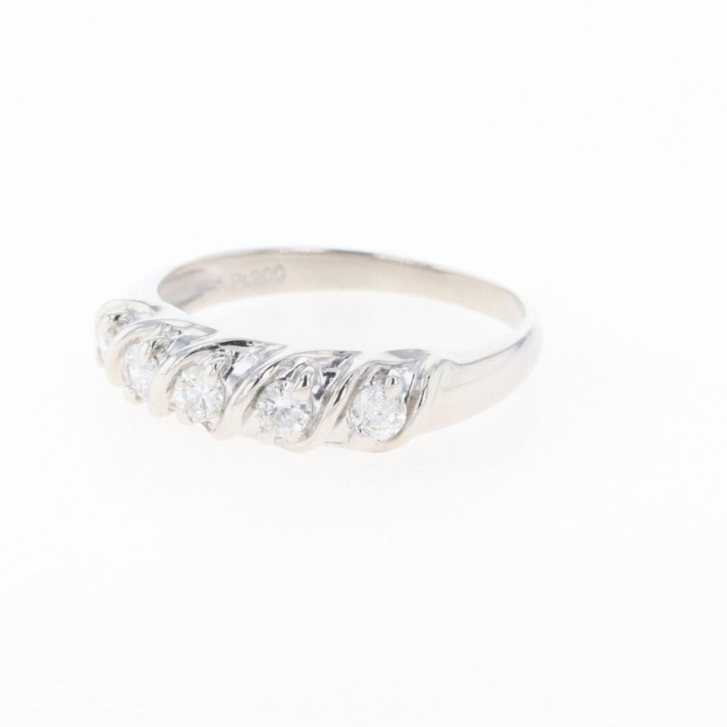 PT900 ダイヤモンド リング 10号 0.32CT レディース 中古 nbjwl