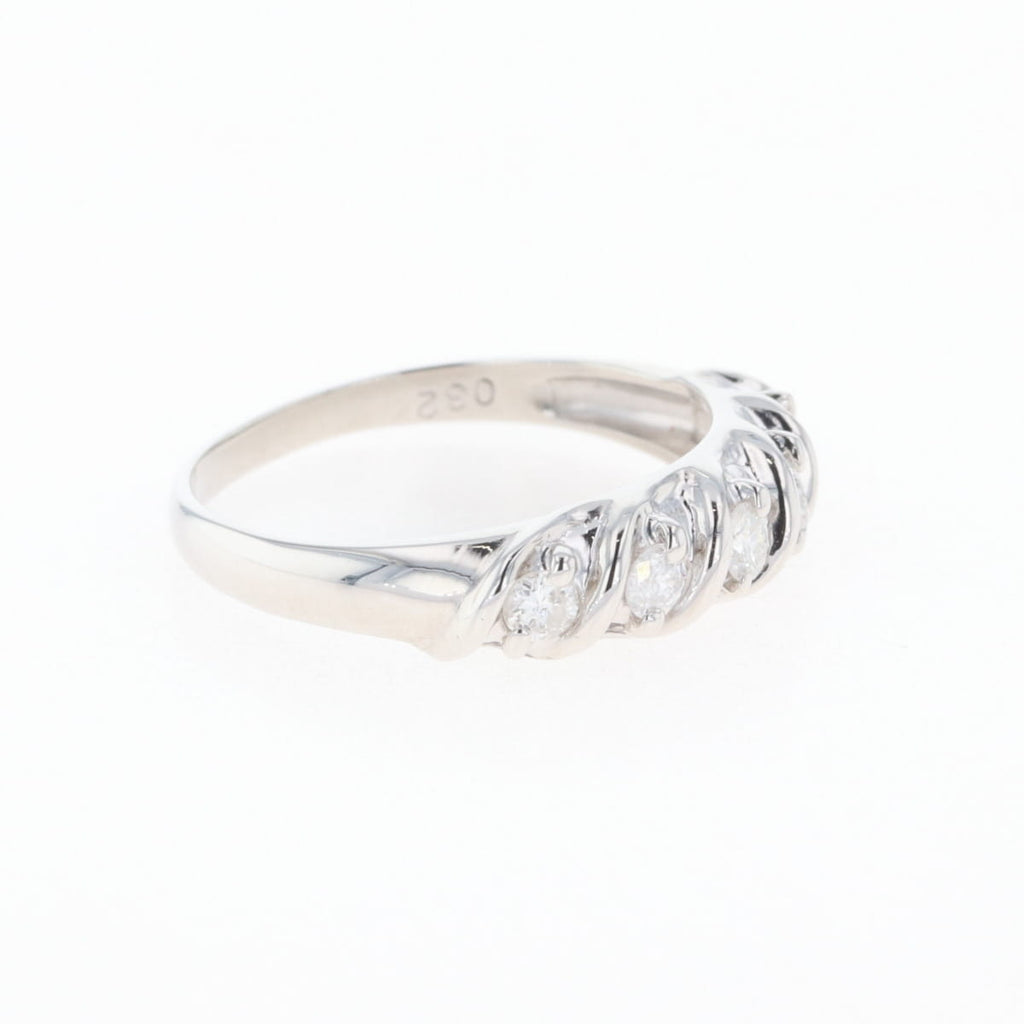PT900 ダイヤモンド リング 10号 0.32CT レディース 中古 nbjwl