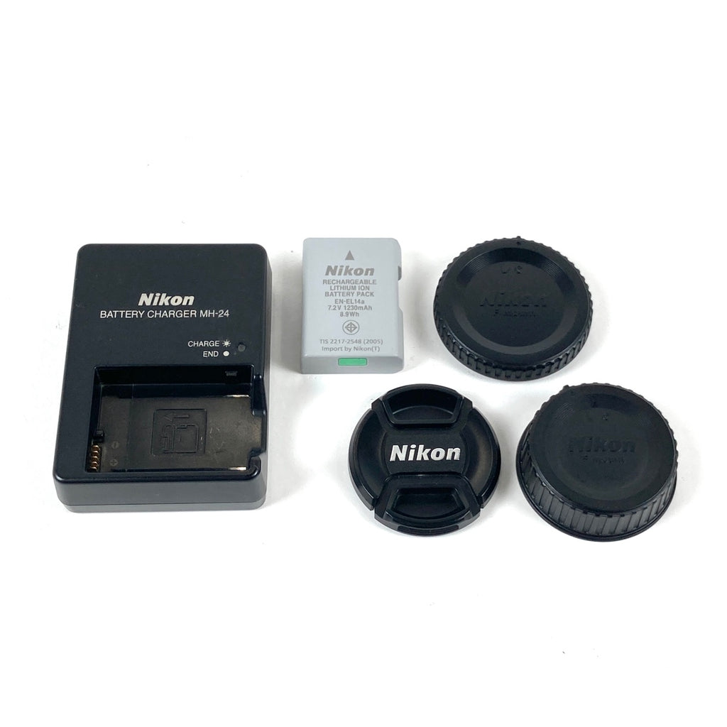 ニコン Nikon D3200 レンズキット ブラック デジタル 一眼レフカメラ 【中古】cambb