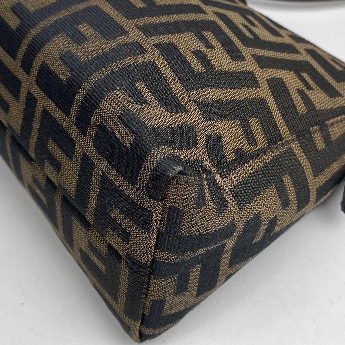 バイセル公式】フェンディ ズッカ柄 ショルダーバッグ ハンドバッグ