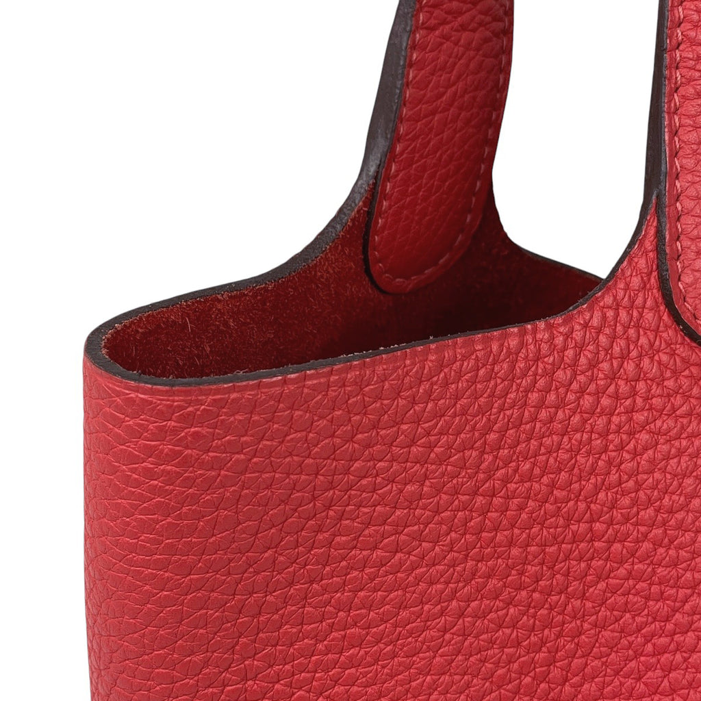 エルメス ピコタンロック MM ミニバッグ ハンドバッグ トリヨンクレマンス ローズジャイプール　 □R レディース 【中古】brbag