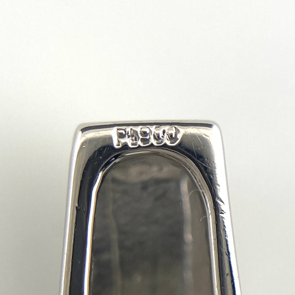 サファイア ペンダントトップ プラチナ メレダイヤ ペンダントトップ Pt900 サファイア ダイヤモンド レディース 【中古】nbjwl