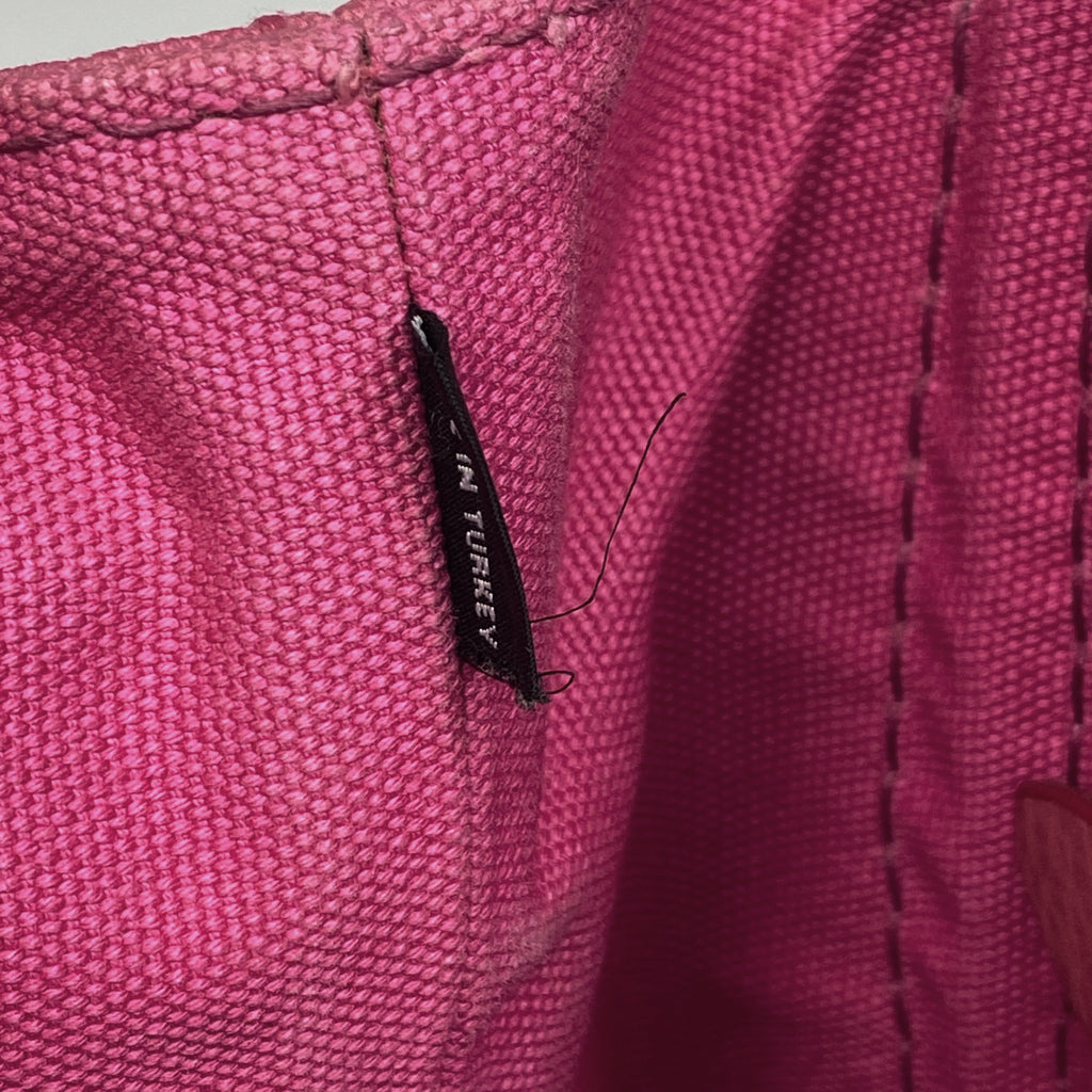 プラダ カナパ トート ハンドバッグ トートバッグ キャンバス ピンク BN2439 レディース 【中古】brbag