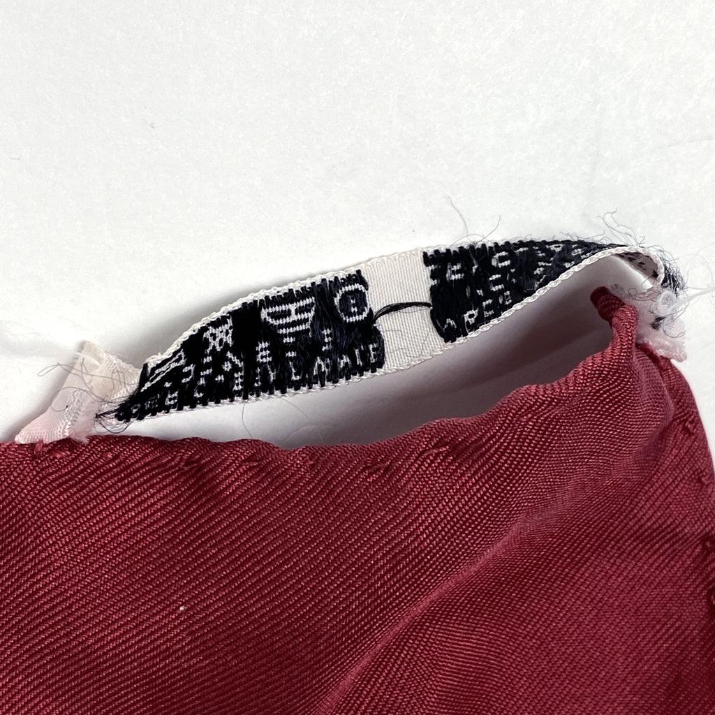 エルメス カレ 90 LA PROMENADE DE LONGCHAMPS ロンシャンへの散歩 馬車 スカーフ シルク ボルドー マルチカラー レディース 【中古】brbag