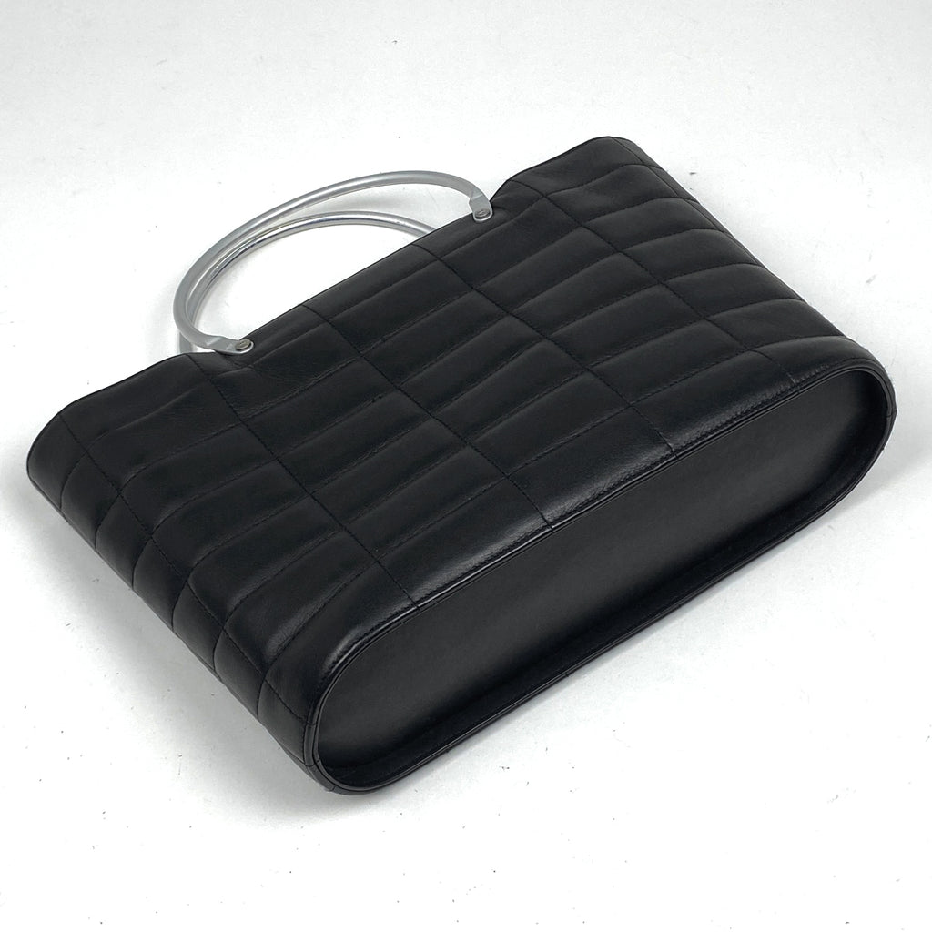 シャネル ココマーク ハンドバッグ トートバッグ ハンドバッグ レザー ブラック レディース 【中古】brbag