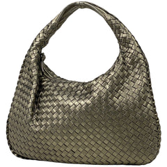 ボッテガヴェネタ イントレチャート ショルダーバッグ ワンショルダー ハンドバッグ ナッパ ショルダーバッグ レザー ゴールド 115653 レディース 【中古】brbag