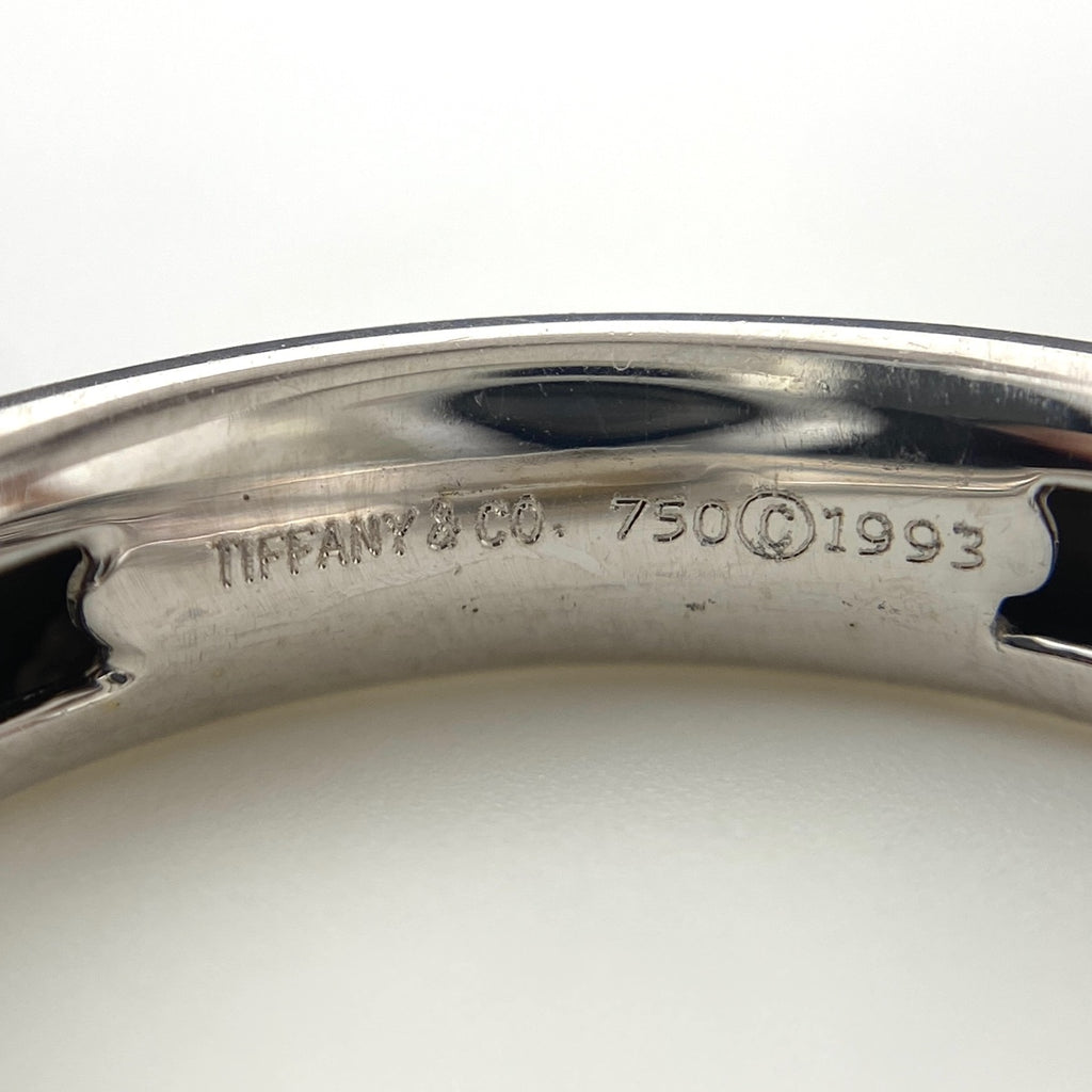 ティファニー ハートモチーフ リング 指輪 メレダイヤ  リング 12.5号 750 ダイヤモンド レディース 【中古】brjwl