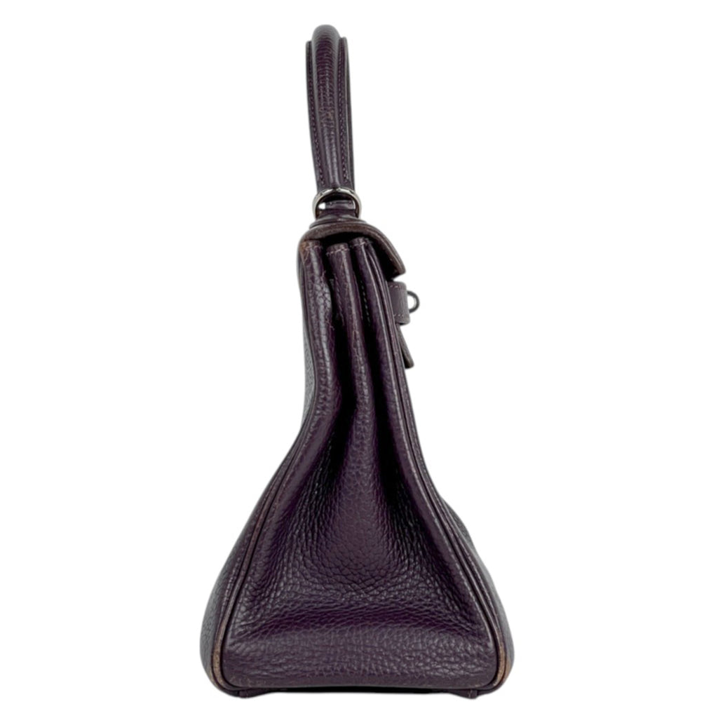 エルメス ケリー 28 内縫い 2WAY ショルダーバッグ ハンドバッグ トリヨンクレマンス カシス □K レディース 【中古】brbag