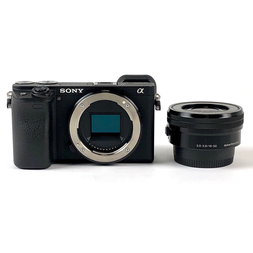 ソニー SONY α6400 パワーズームレンズキット ILCE-6400L ブラック デジタル ミラーレス 一眼カメラ 【中古】