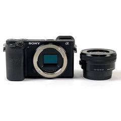 ソニー SONY α6400 パワーズームレンズキット ILCE-6400L ブラック デジタル ミラーレス 一眼カメラ 【中古】