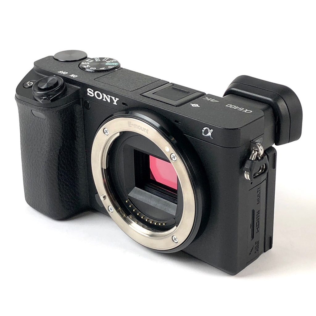 ソニー SONY α6400 パワーズームレンズキット ILCE-6400L ブラック デジタル ミラーレス 一眼カメラ 【中古】