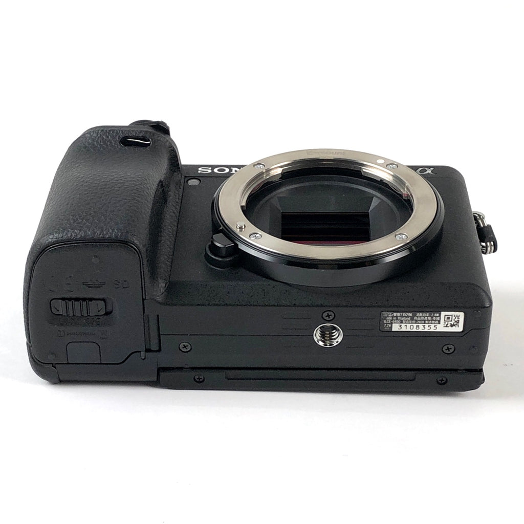 ソニー SONY α6400 パワーズームレンズキット ILCE-6400L ブラック デジタル ミラーレス 一眼カメラ 【中古】