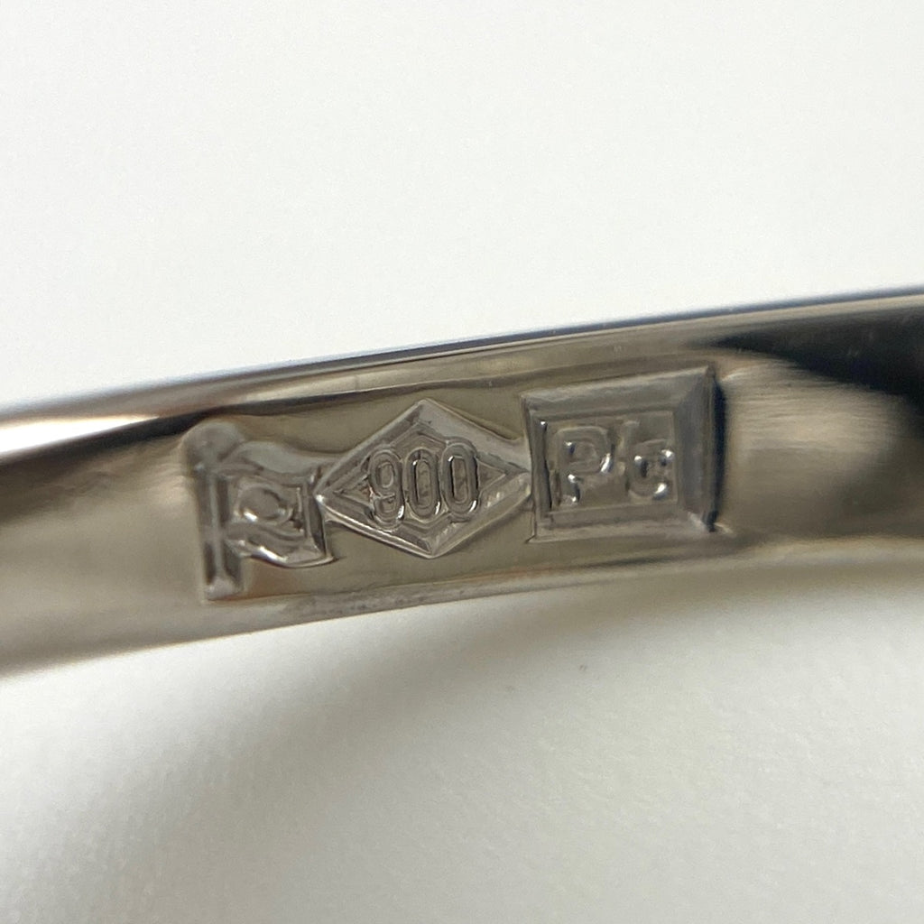 メレダイヤ デザインリング プラチナ 指輪 リング 12号 Pt900 ダイヤモンド レディース 【中古】nbjwl