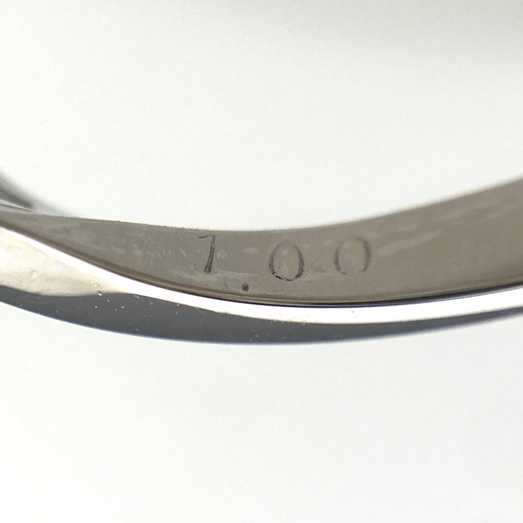 メレダイヤ デザインリング プラチナ 指輪 リング 12号 Pt900 ダイヤモンド レディース 【中古】nbjwl