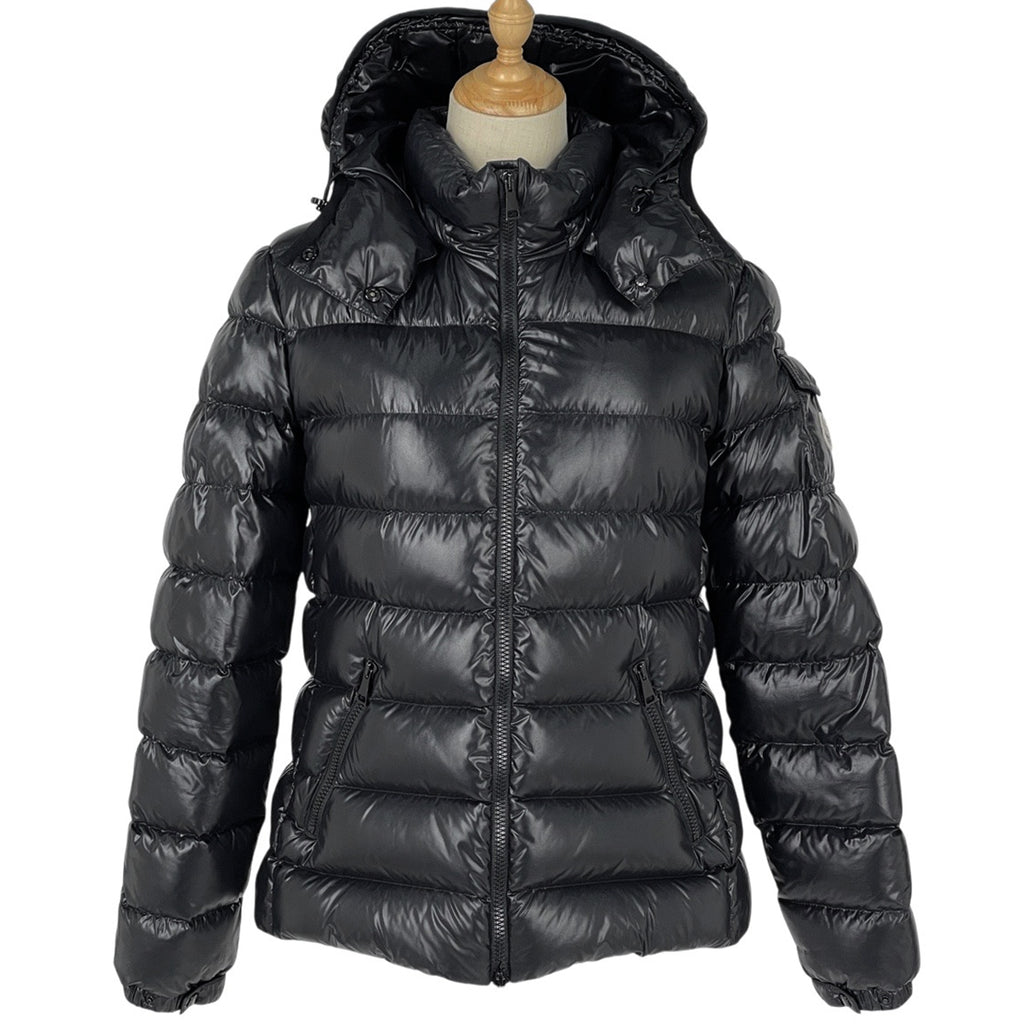 モンクレール ダウンジャケット フード付き BADY 68950 アウター ダウンジャケット ブラック レディース 【中古】brapp