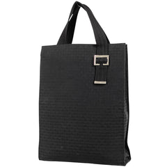 クリスチャンディオール ロゴ トートバッグ 総柄 ハンドバッグ トートバッグ キャンバス ブラック レディース 【中古】brbag