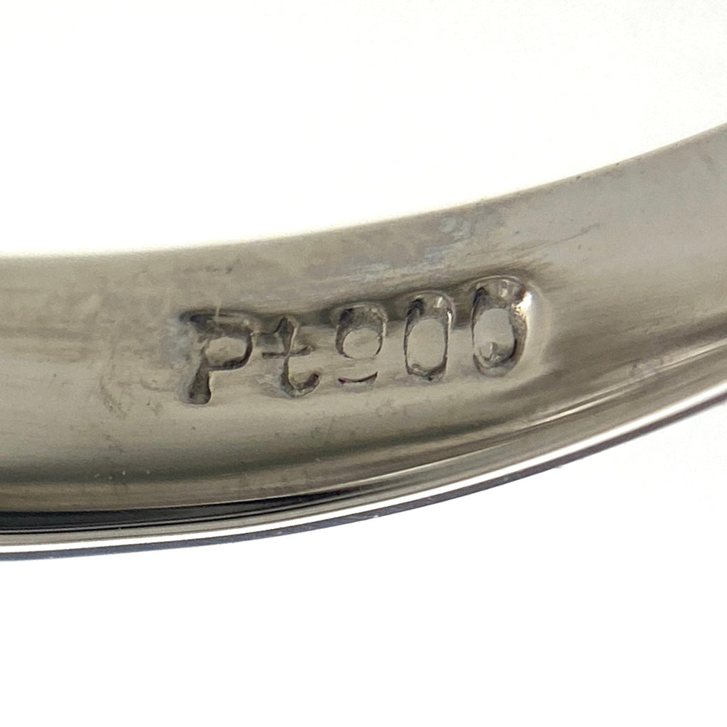 メレダイヤ デザインリング プラチナ 指輪 リング 9号 Pt900 ダイヤモンド レディース 【中古】nbjwl