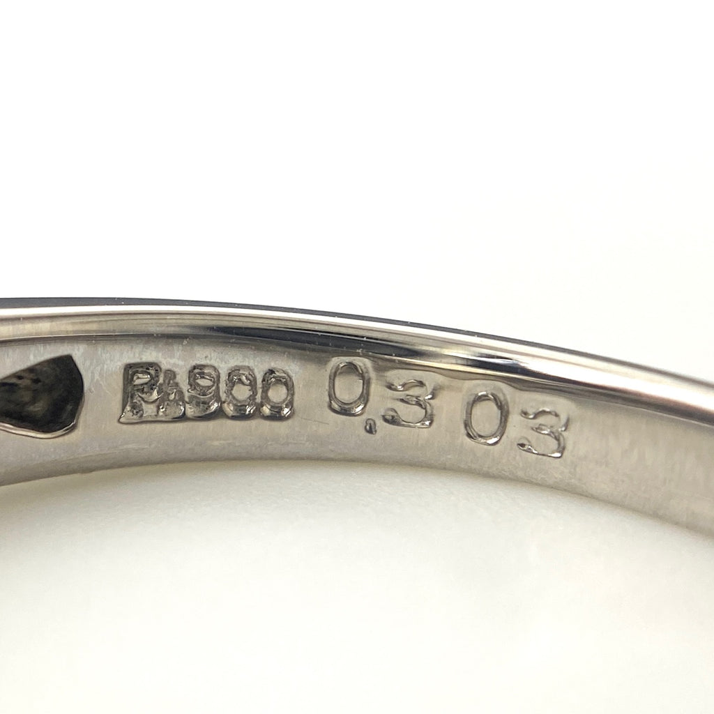 ダイヤモンド デザインリング プラチナ 指輪 リング 12号 Pt900 ダイヤモンド レディース 【中古】nbjwl