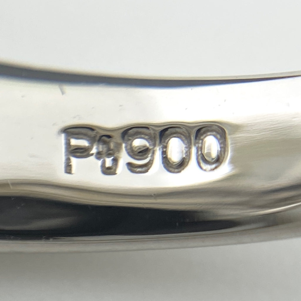 メレダイヤ デザインリング プラチナ 指輪 リング 13号 Pt900 ダイヤモンド レディース 【中古】nbjwl