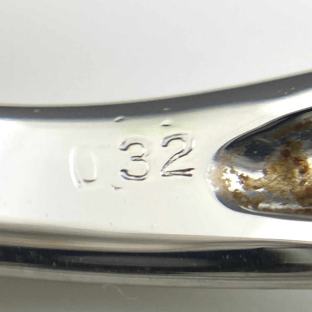 メレダイヤ デザインリング プラチナ 指輪 リング 13号 Pt900 ダイヤモンド レディース 【中古】nbjwl