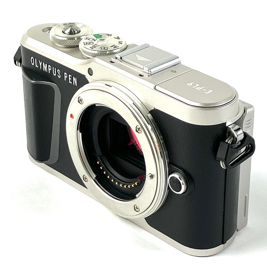 オリンパス OLYMPUS PEN Lite E-PL9 14-42mm EZレンズキット ブラック デジタル ミラーレス 一眼カメラ 【中古】