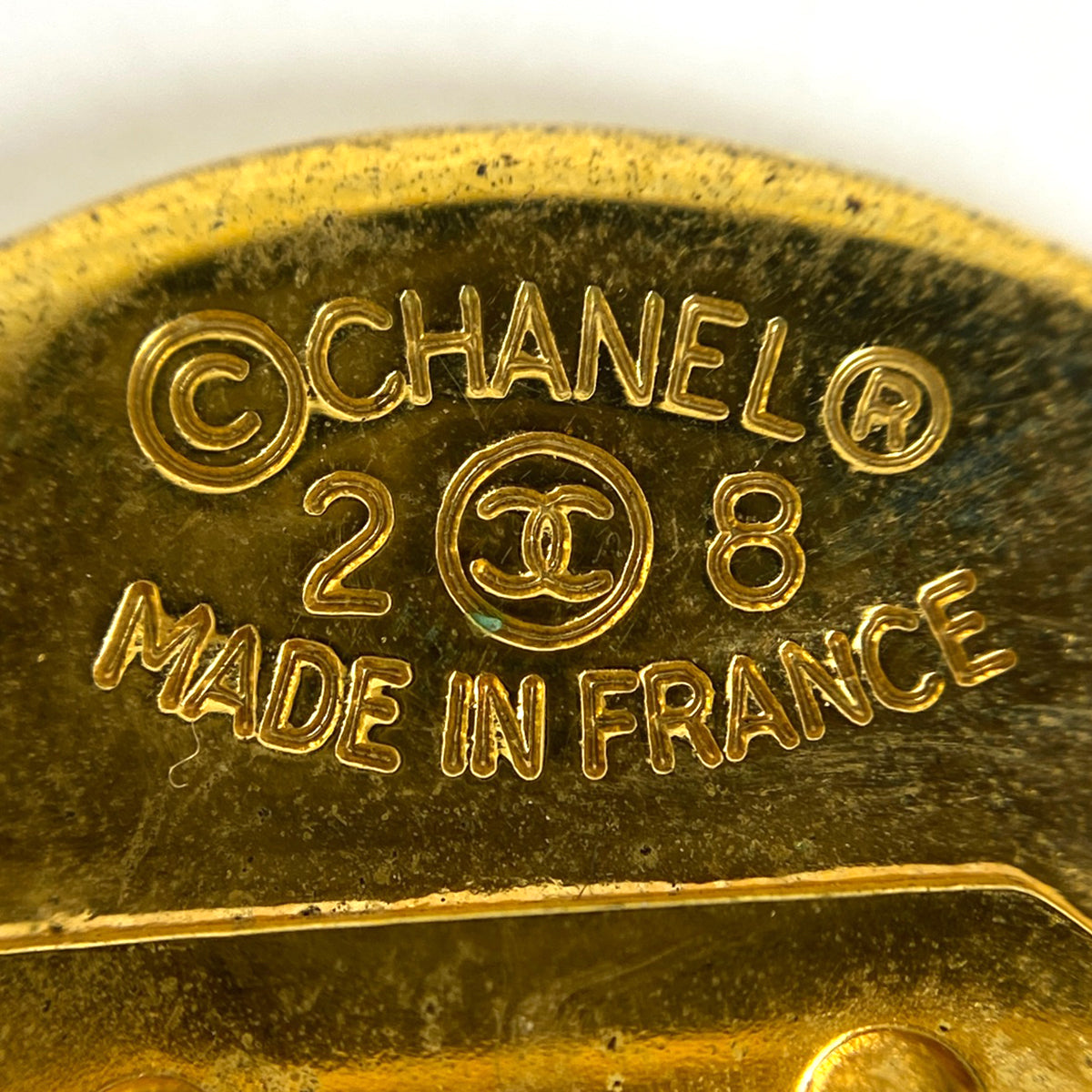 シャネル　カンボン　ブローチ 楽天市場】【中古】CHANEL シャネル カンボン ブローチ