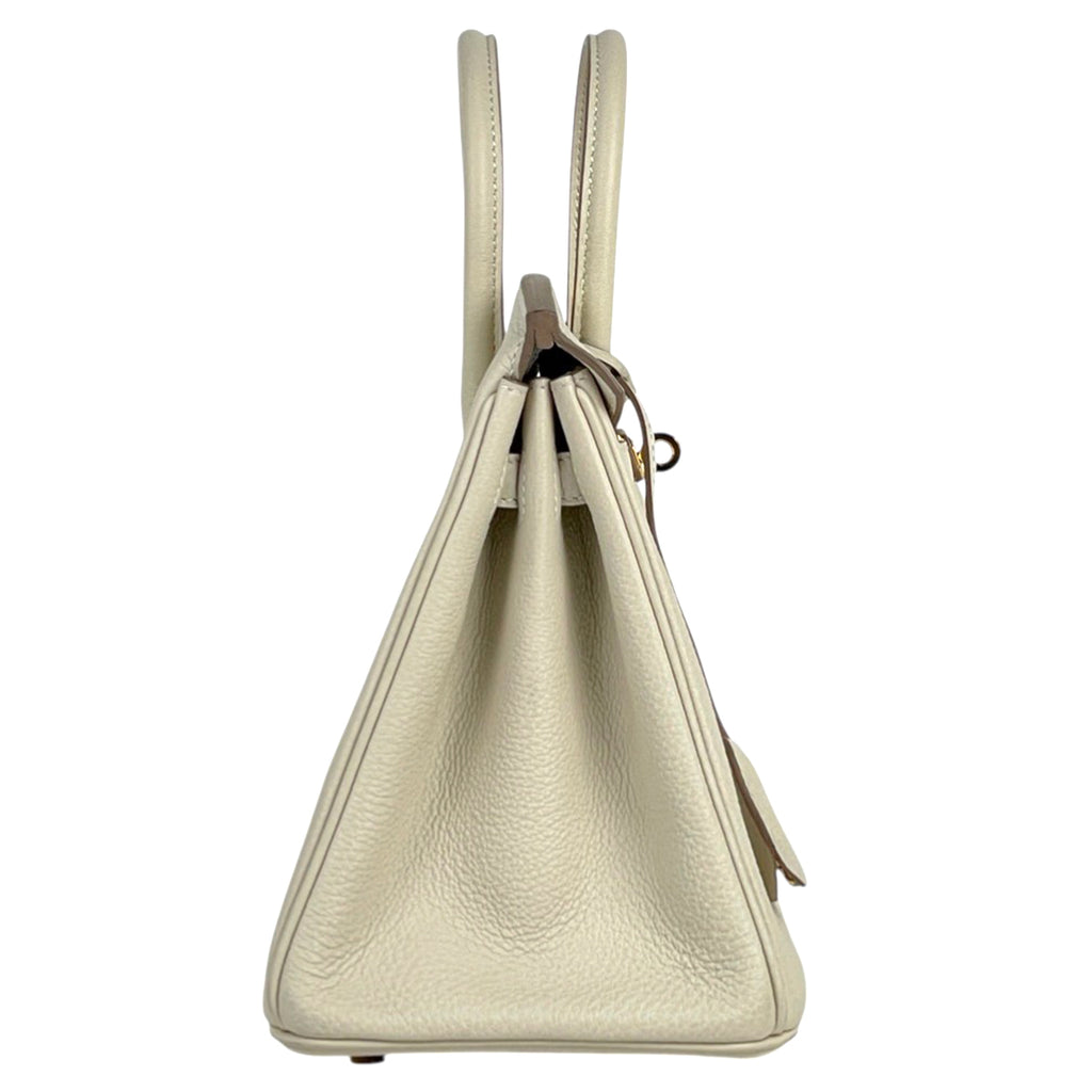 エルメス バーキン 25 ハンドバッグ トゴ アイボリー U レディース 【中古】brbag